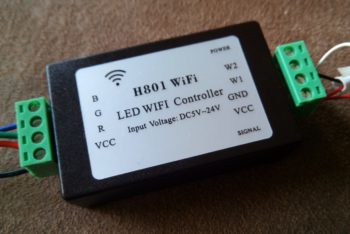 H801 WiFi im Gehäuse