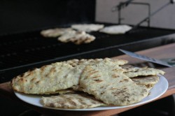 Beilage: Naan-Brot